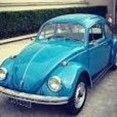fusca azul