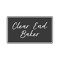Clear End Baker
