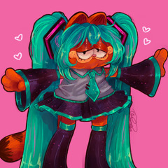 Garfieldi Miku