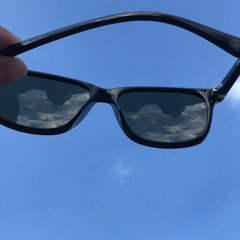sunglasses in the air
