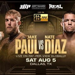 Jake Paul Vs Nate Diaz Live Stream