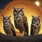 Ochre Owls
