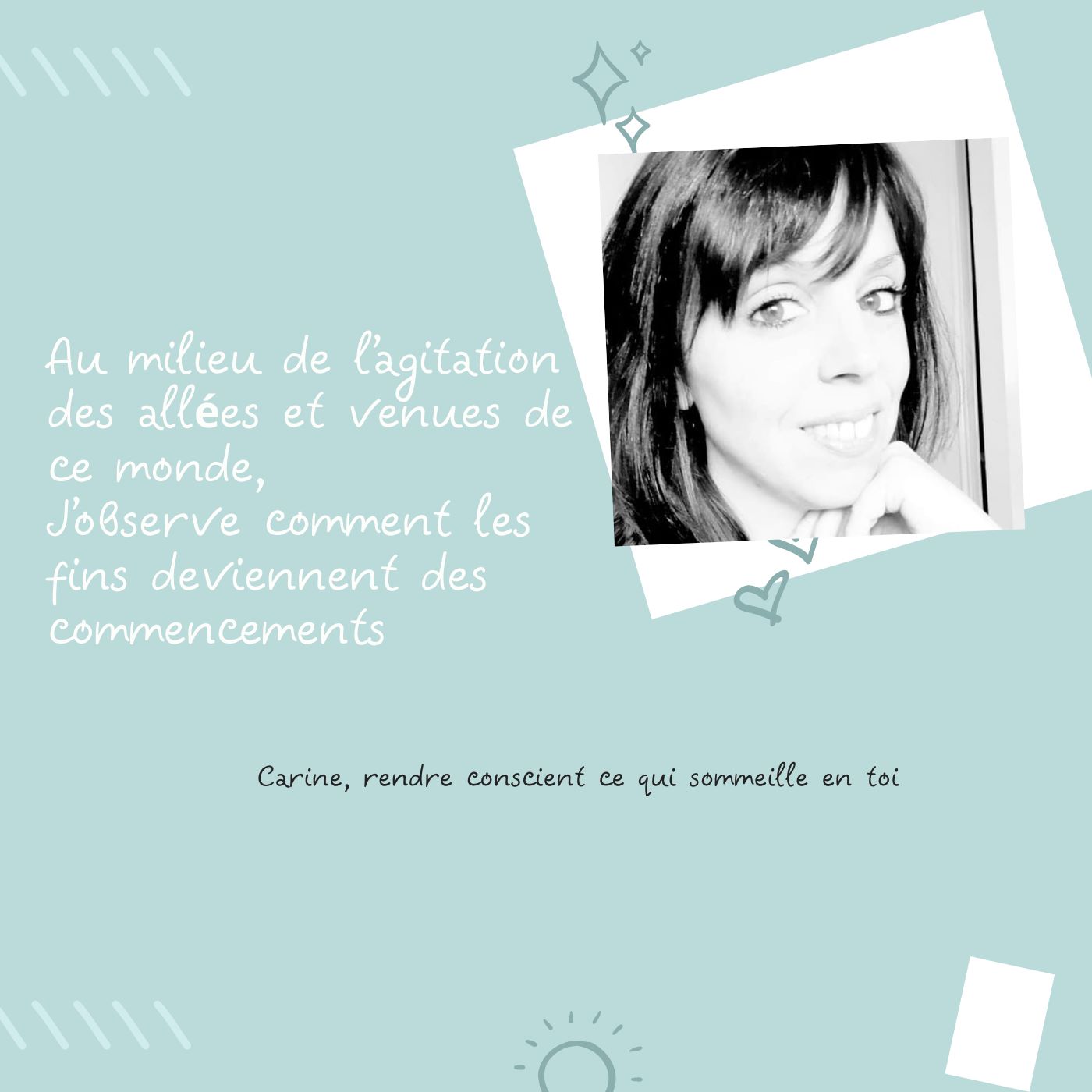 Etre disponible avec soi