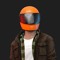 Orange Helmet