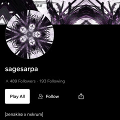 **follow @sagesarpa/ dis a backup acc.**