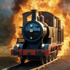 Thomas on fire