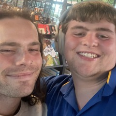 Kieran the dj & my brother Corey read