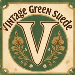 Vintage Green Suede
