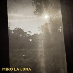 miro la luna