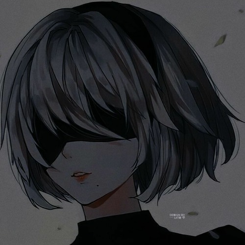 white hair blindfolded anime｜TikTok Search