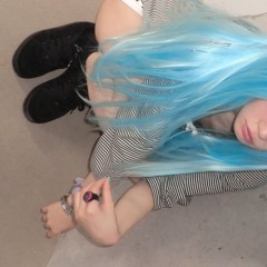 블루 쉐도우 메이크업