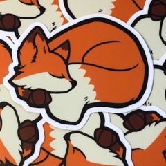 Fundy the sleeping fox