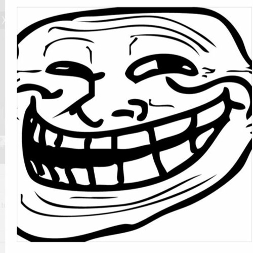 Among us troll face on Make a GIF