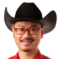 cowboy with a yam