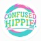 confvsed hippie.