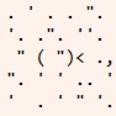 (  ")<
