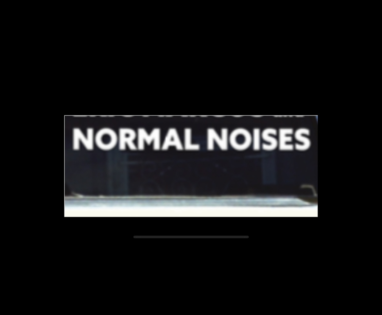 normal noises