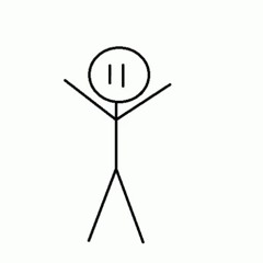 a stickman