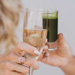 Wheatgrass & Champagne