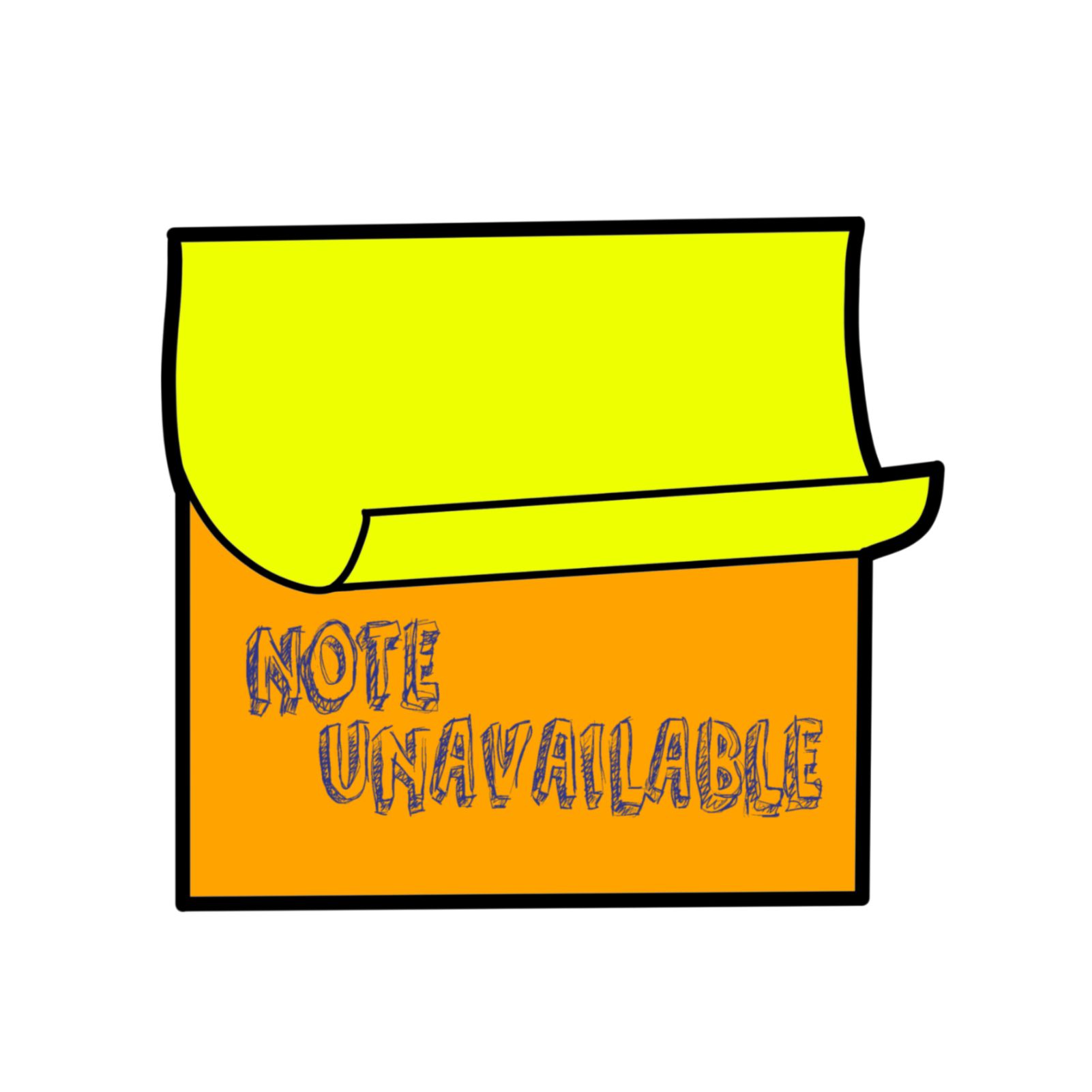 Note Unavailable cover art