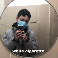 white cigarette