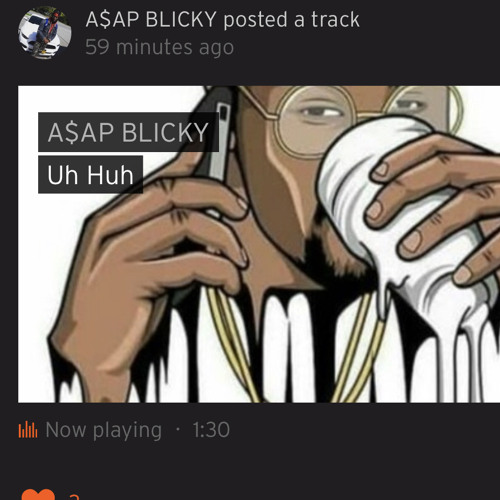 Asap blick x Shaq -No Time