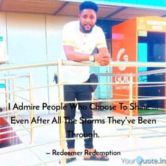 Redemption 🙏🙏🙏