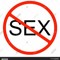 NO SEX
