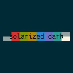 solarized dark