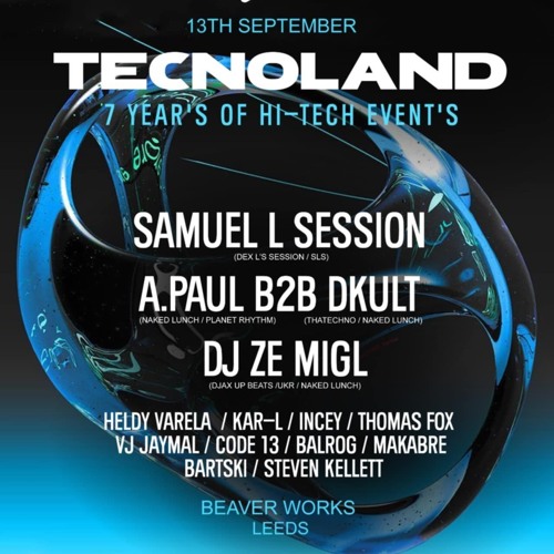 CODE - 13 Quarrynation Rave May 2023  Techno Mix