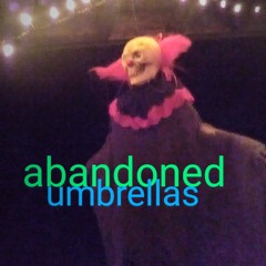 abandoned umbrellas