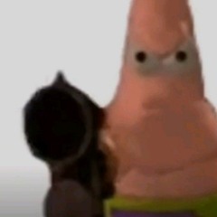 Patrick with a gun