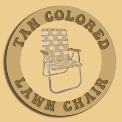Tan Colored Lawn Chair
