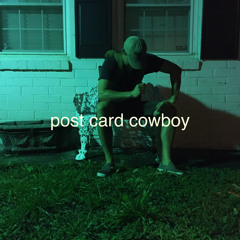 post card cowboy