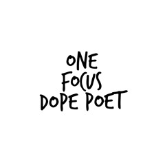 Ali-One Focus Dope Poet