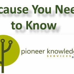 Because You Need To Know hosted by Edwin K. Morris