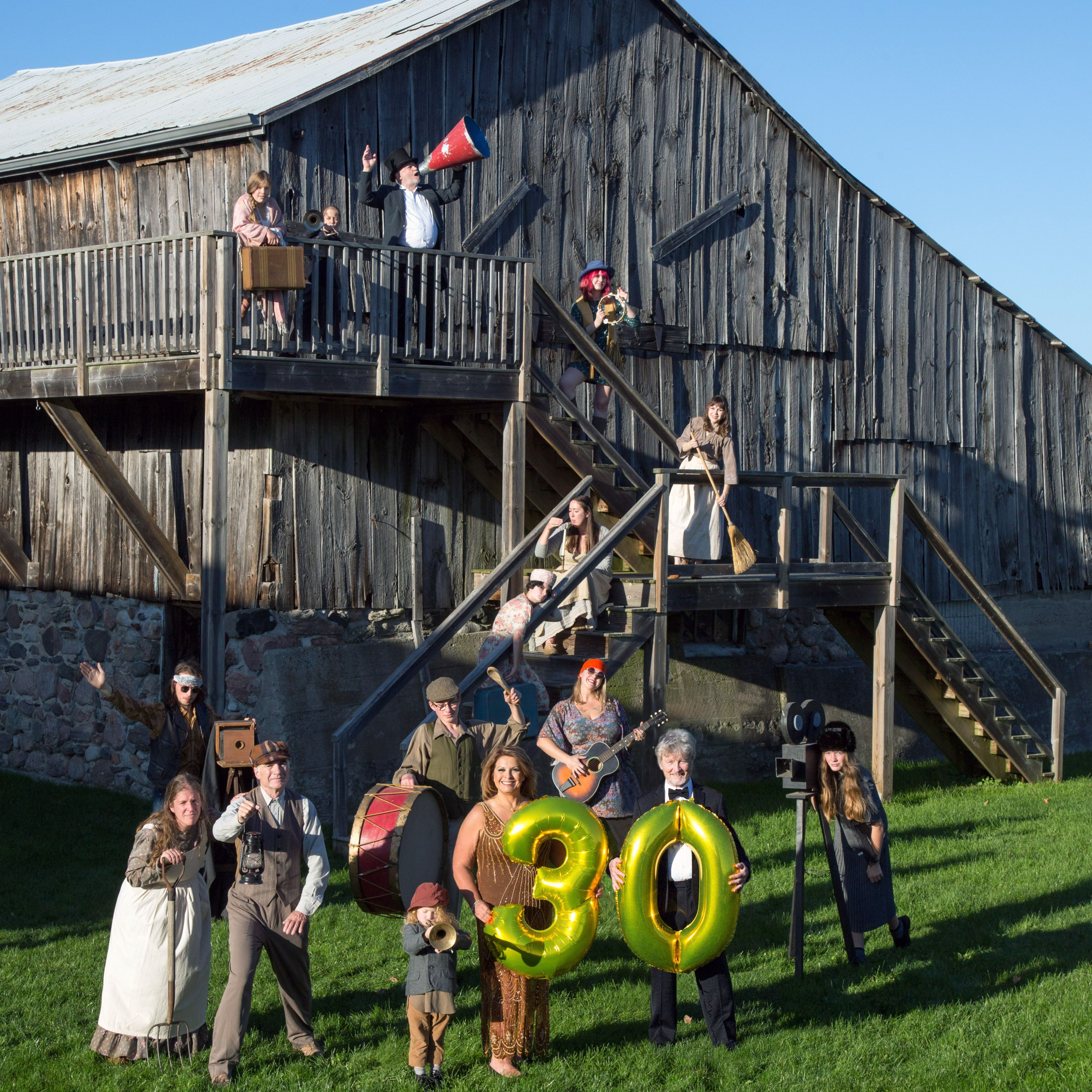 Treading the Barn Boards