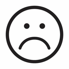 ☹︎