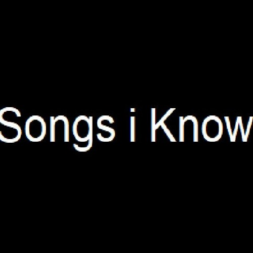 Songs i Know’s avatar