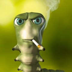 smoking caterpillar