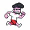 RED SHORTS BOY