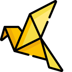 Yellow Origami