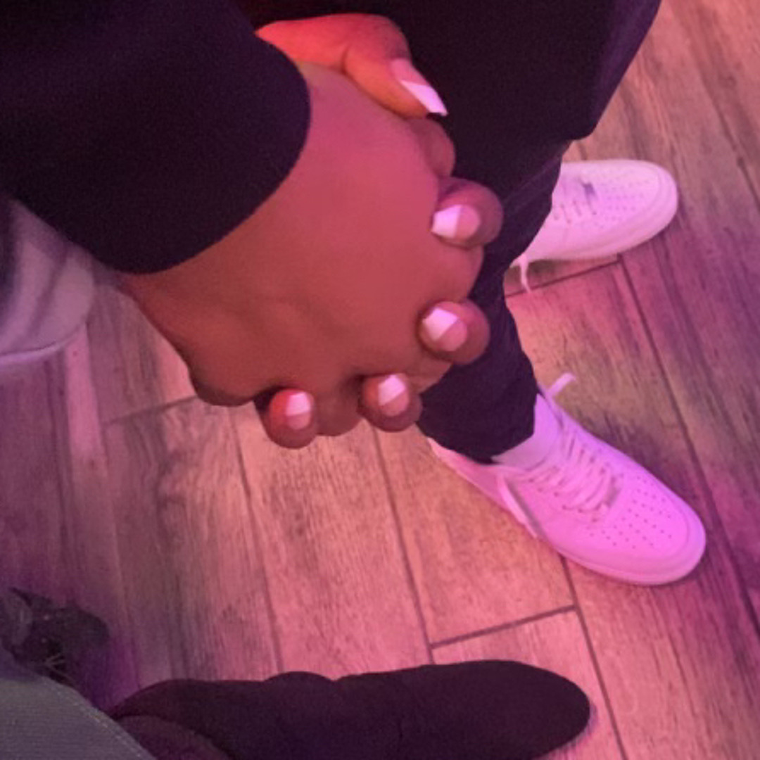 couple matching air force 1