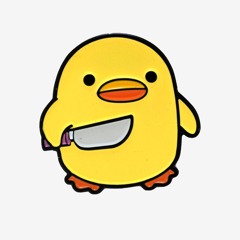 duck with a knife