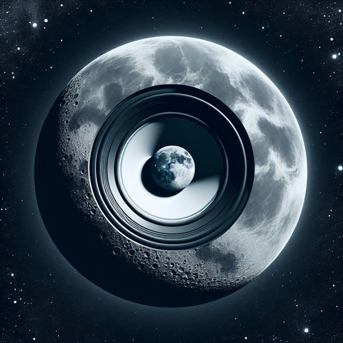 Psychedelic moon