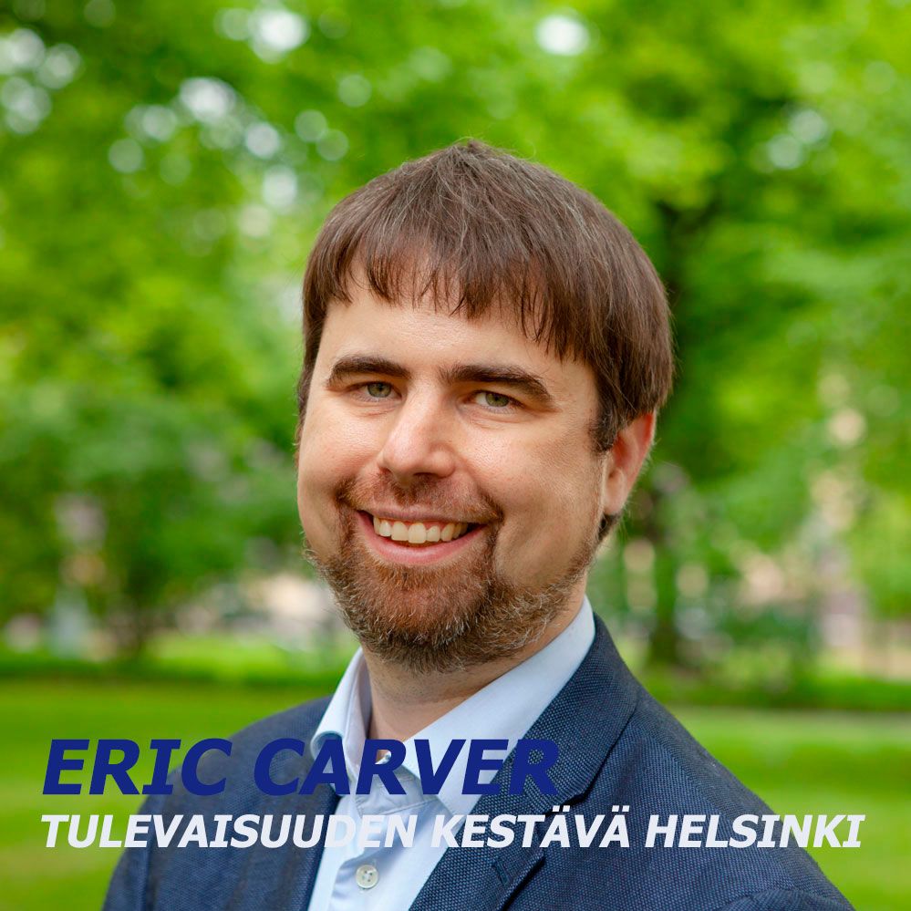 Eric Carver - Tulevaisuuden kestävä Helsinki podcast artwork