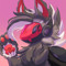 [f] red Protogen evil
