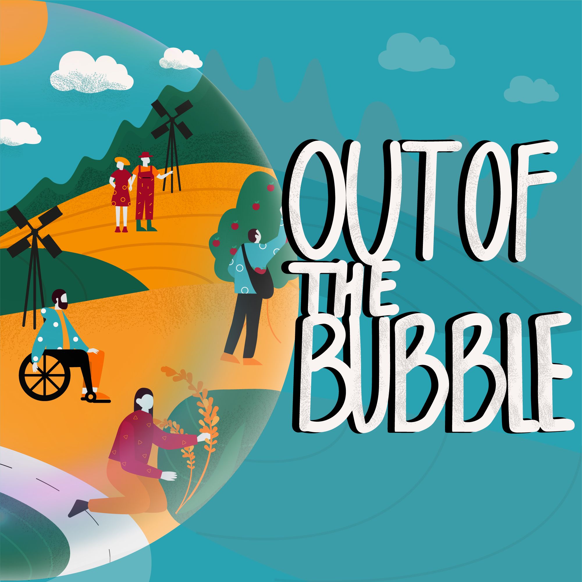 Out of the Bubble podcast artwork