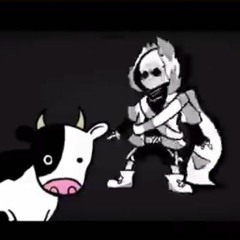 im not scared of cows >;(