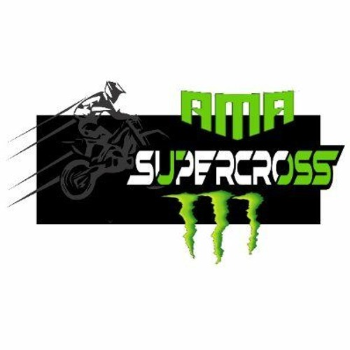 monster energy supercross logo vector